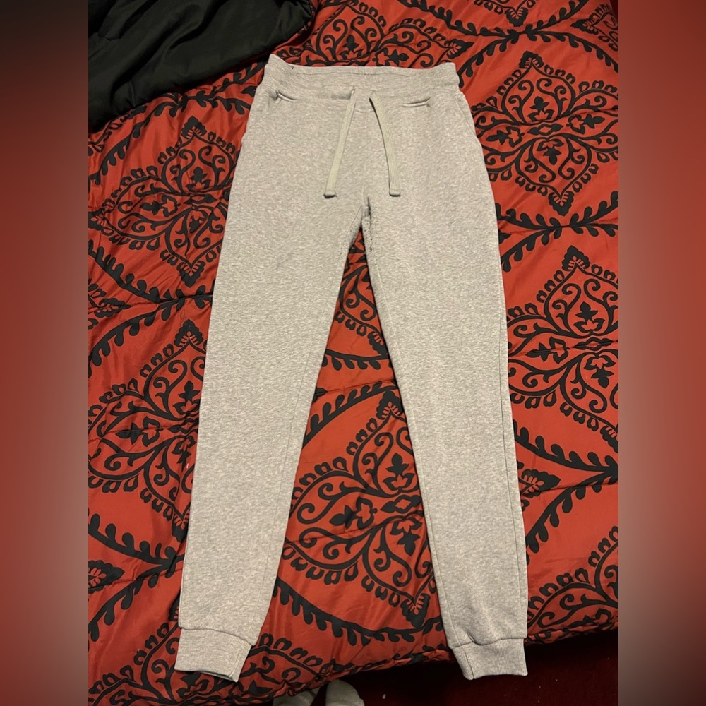 Grey joggers